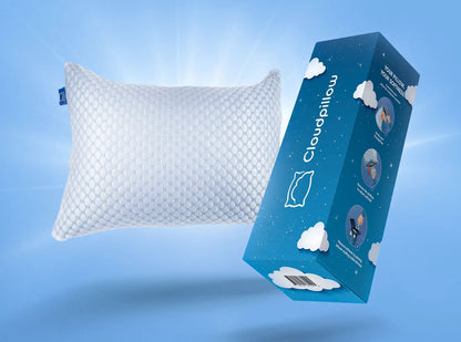 CloudPillow - Almohada de Espuma Viscoelástica Personalizable para un Mejor Sueño